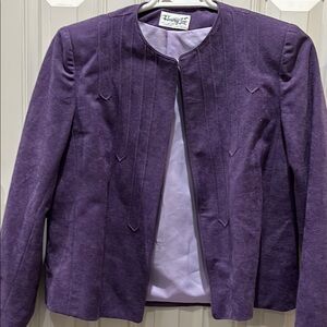 St. John Purple Blazer